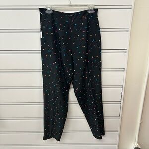 Silkland 100% Silk Polka Dot Pants